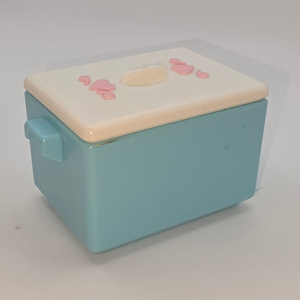 Fisher-Price Toy Cooler Small Blue Pink Fair 1994 Loving Family Accessory
